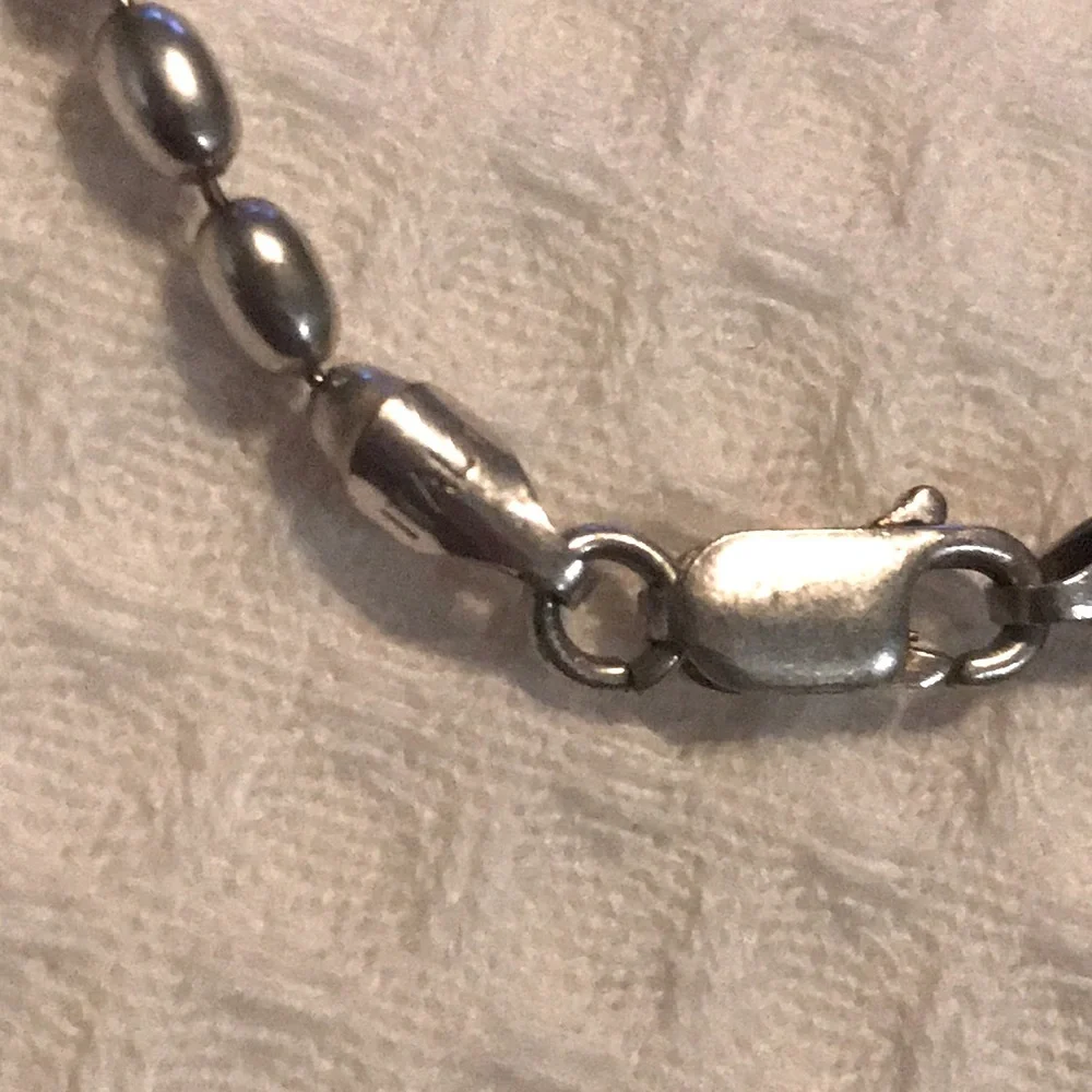 Vintage Sterling Necklace - Picture 5 of 8